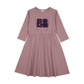 Sherpa Patch 3/4 Sleeve Dress