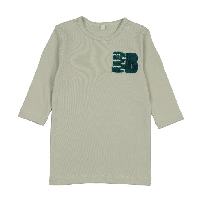 Sherpa Patch 3/4 Sleeve T-Shirt - Girl