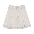 Sherpa Patch Jean Skirt