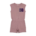 Sherpa Patch Shorts Romper
