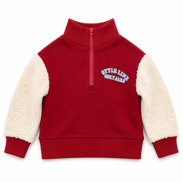 Sherpa Sleeve Top