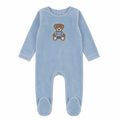 Sherpa Teddy Velour Footie