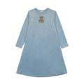 Sherpa Teddy Velour Long Nightgown