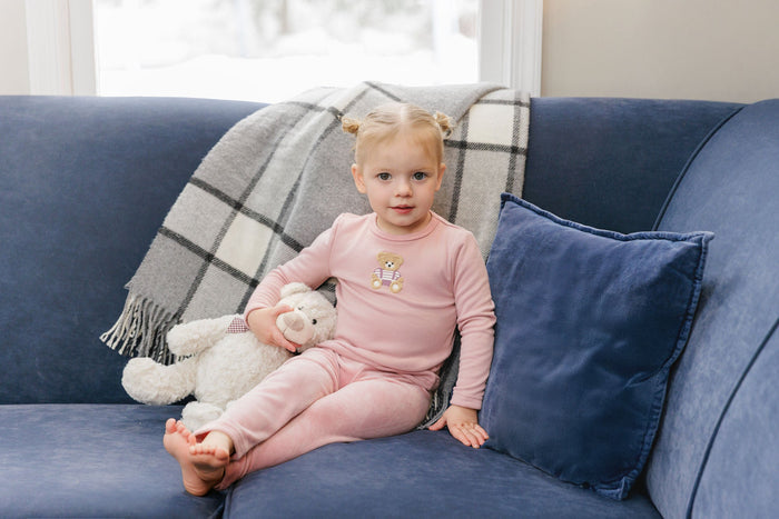 Sherpa Teddy Velour Pajamas
