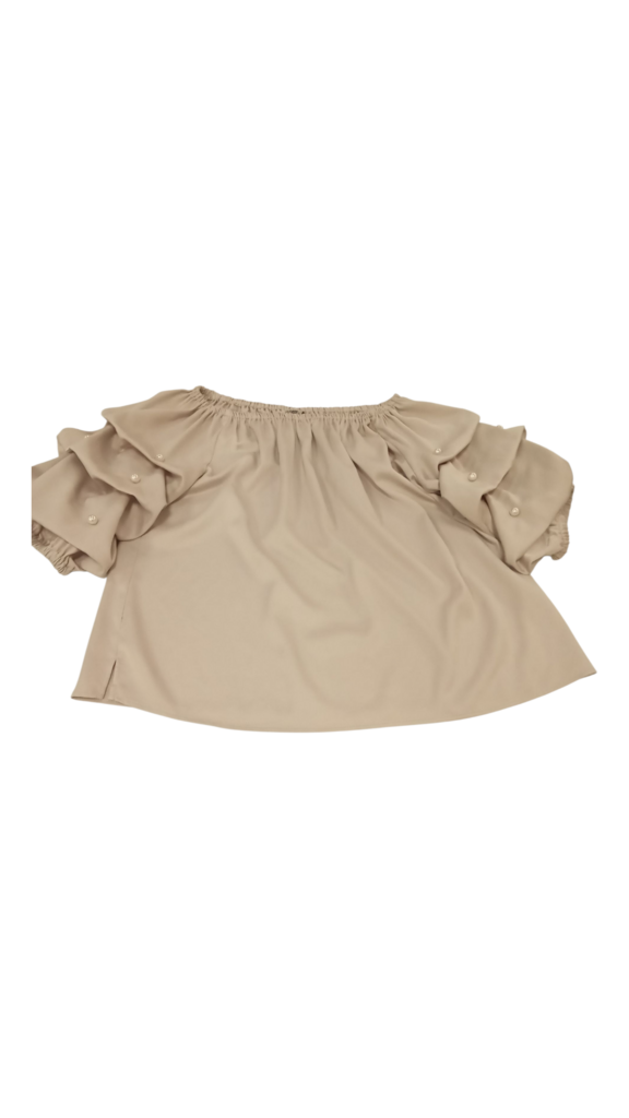Shirt: Cream Blouse