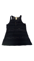 Shirt: Navy/Lace