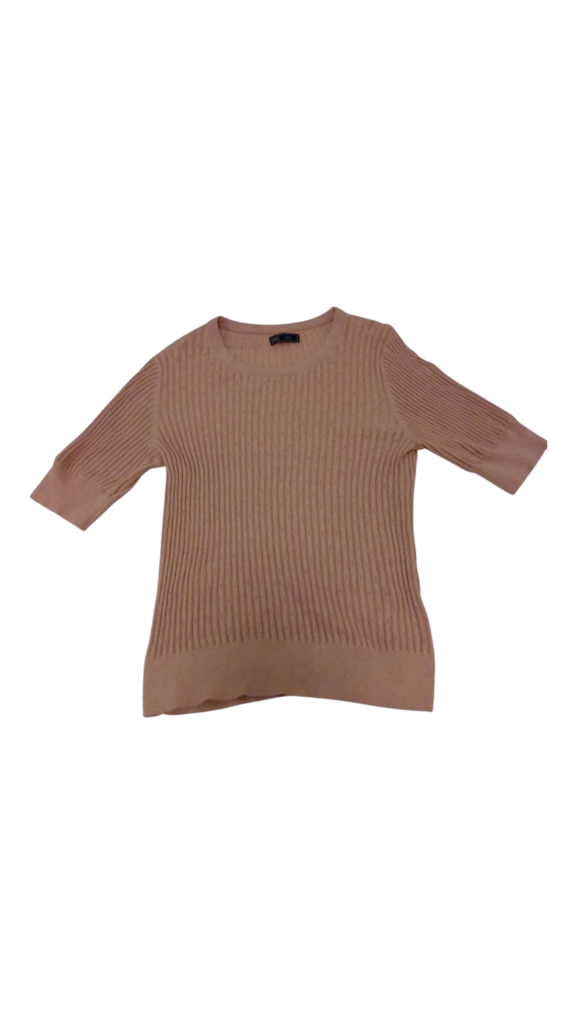 Shirt: Pink Knit