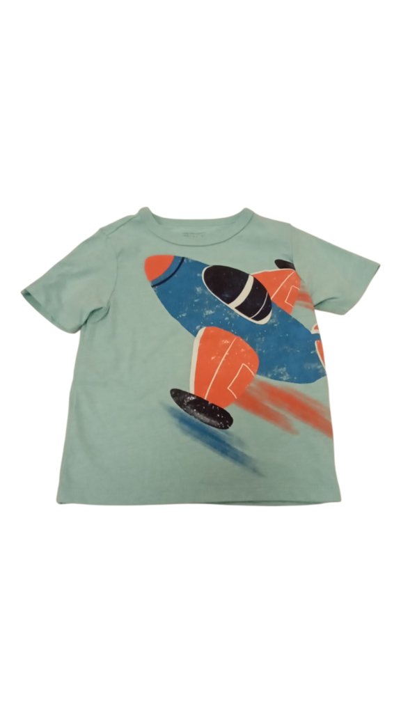 Shirt: Plane/Teal
