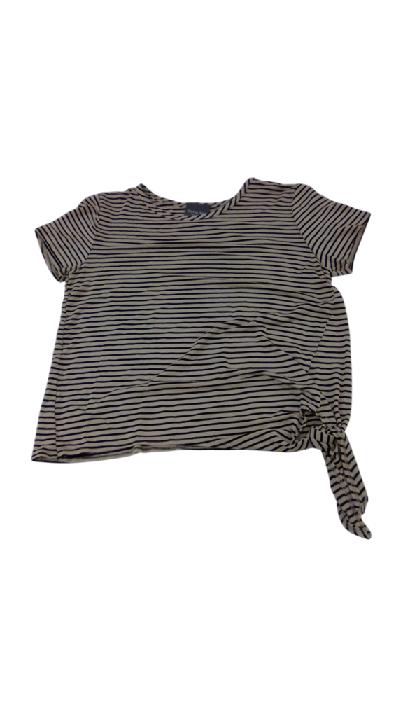 Shirt: Tan/Black Stripes