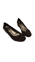 Shoes: Black Wedge