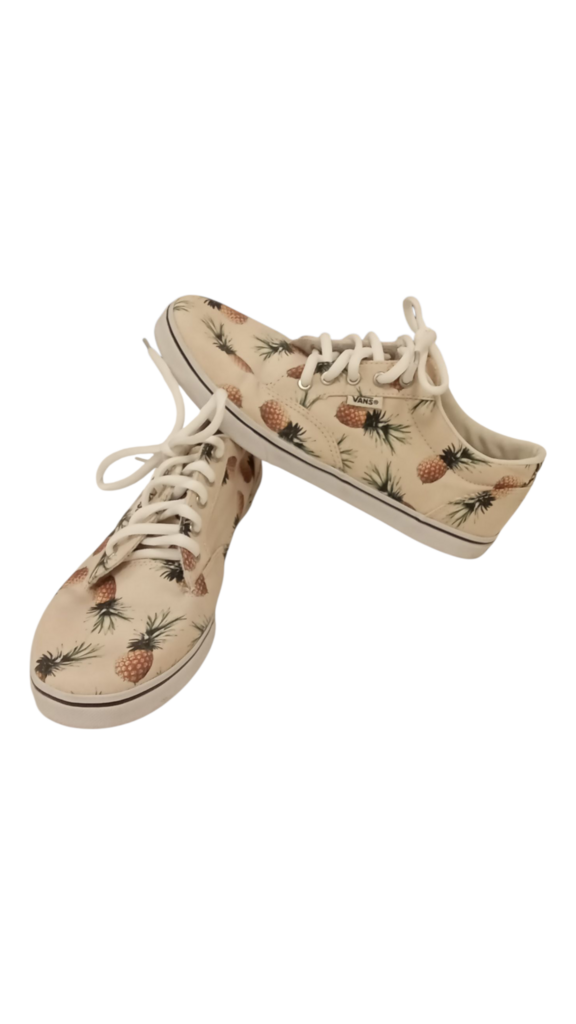 Shoes: Pineapples/Cream