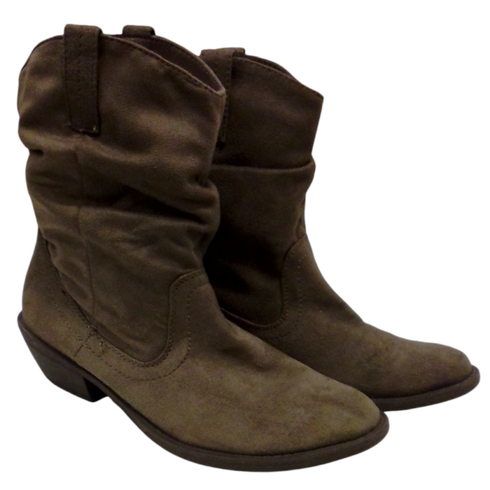 Shoes:brown Boots