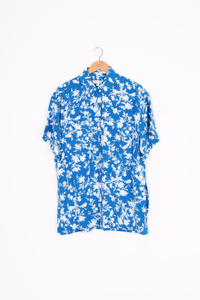 Shona Joy Womens Blue Top Size 12