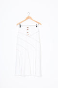 Shona Joy Womens White Skirt Size 8