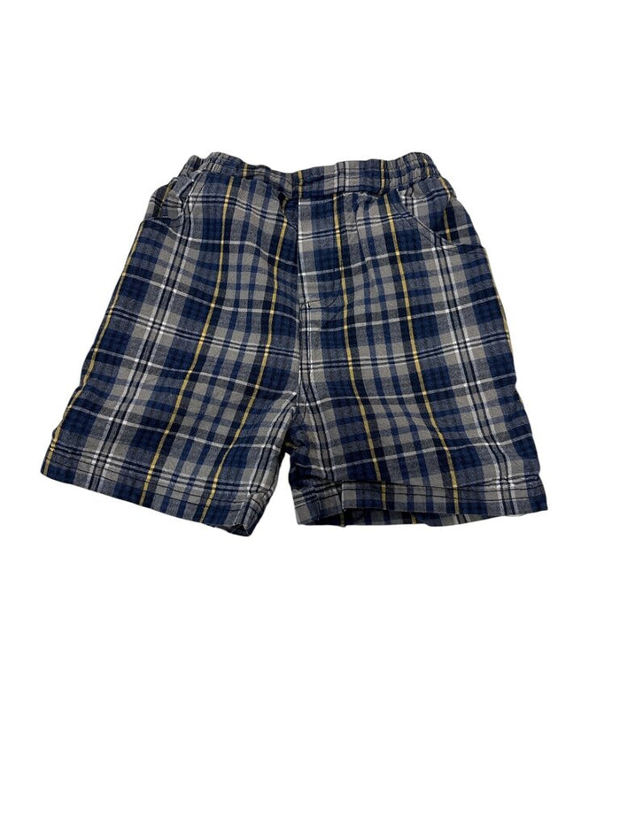 Shorts: Dark Plaid