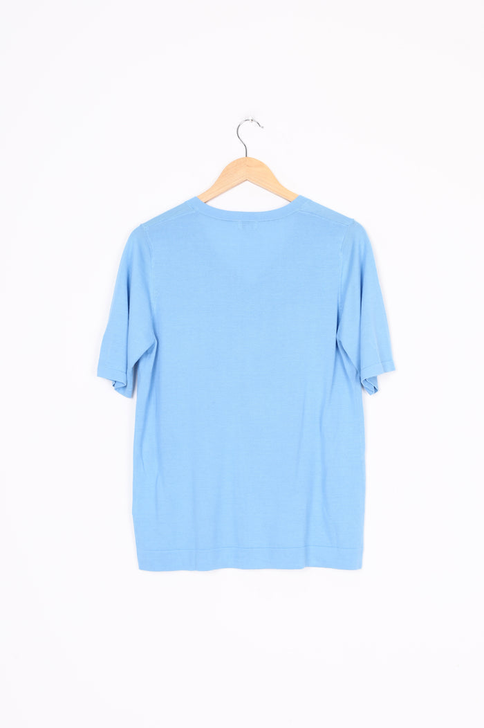 Sills Womens Blue Top Size XS