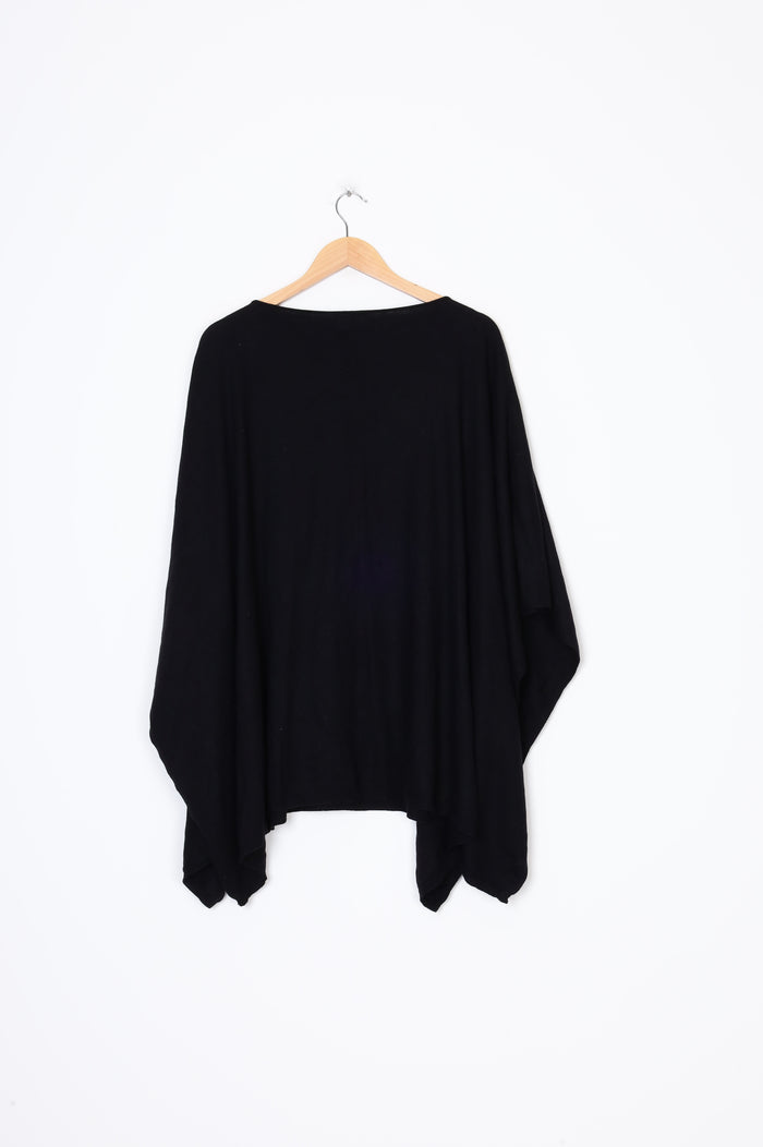 Sinequanone Womens Black Top Size O/S