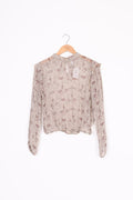 Sir. Womens Beige Top Size 2