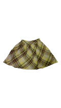 Skirt: Green Plaid