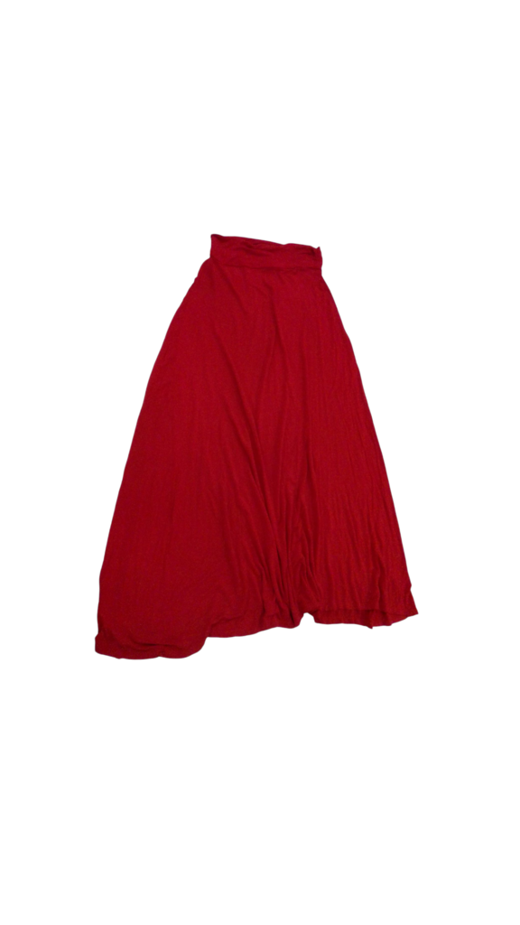 Skirt: Long Red