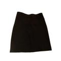 Skirt: Slim fit, front thigh slits