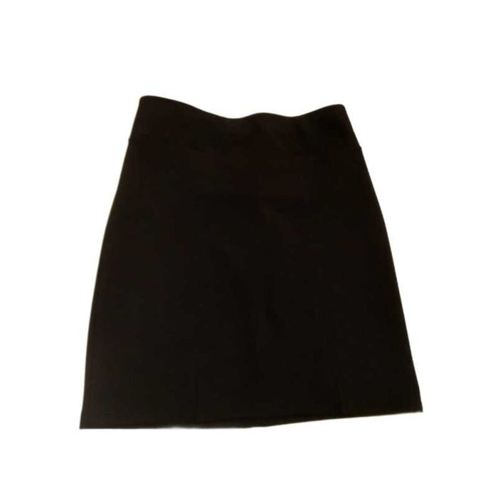 Skirt: Slim fit, front thigh slits