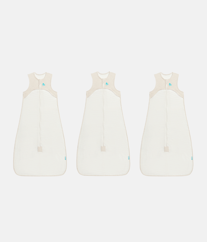 Sleep Bag Bundle | 0.2 TOG | Tan Breton Stripe