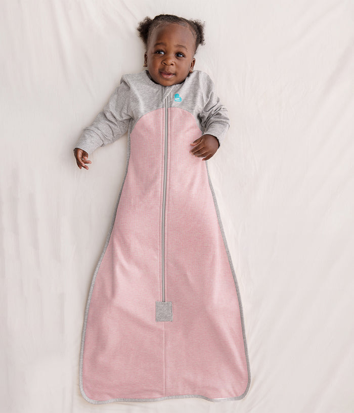 Sleep Bag Long Sleeve 1.0 TOG Organic Cotton Rose