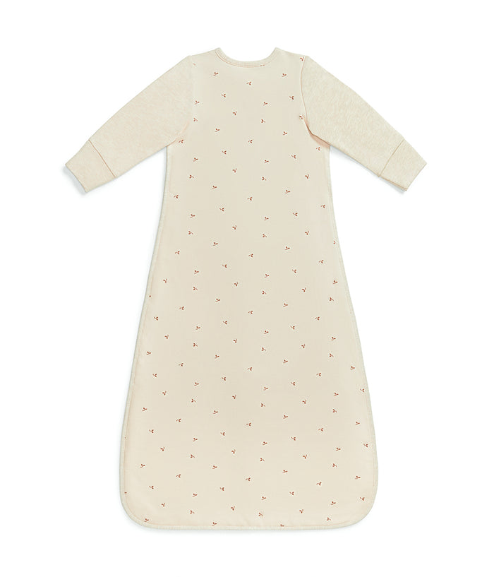 Sleep Bag Long Sleeve 1.5 TOG Cotton Oatmeal Twigs