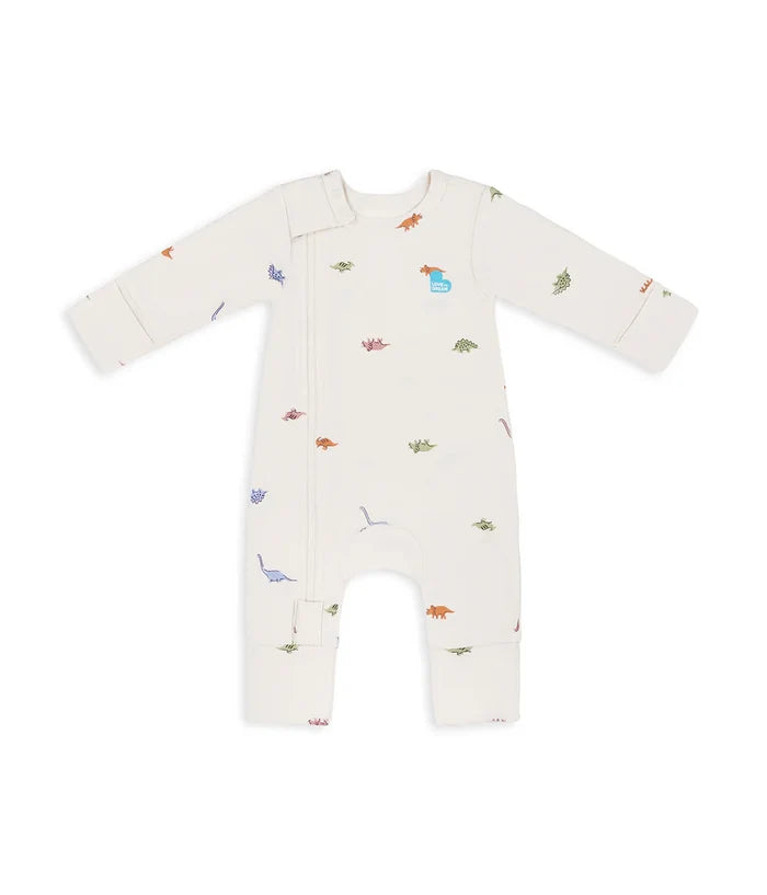 Sleep Bag & Romper Bundle | 1.0 TOG | Bamboo | Blue Twinkle | Cream Dino Snore