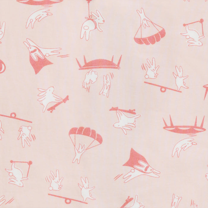 Sleep Bag Short Sleeve 1.0 TOG Organic Cotton Pink Daredevil