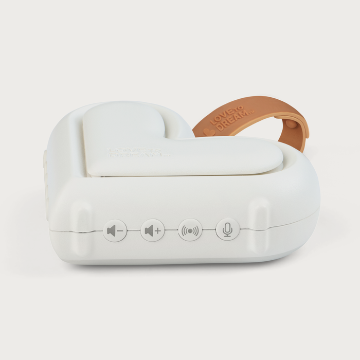 Sleep Machine Swaddle Up Starter Bundle | 1.0 | 1.5 TOG | White Cloud Bunnies | Oatmeal