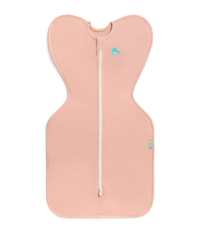 Sleep Machine Swaddle Up Starter Bundle | 1.0 TOG | Powder Pink Twinkle | Light Rose