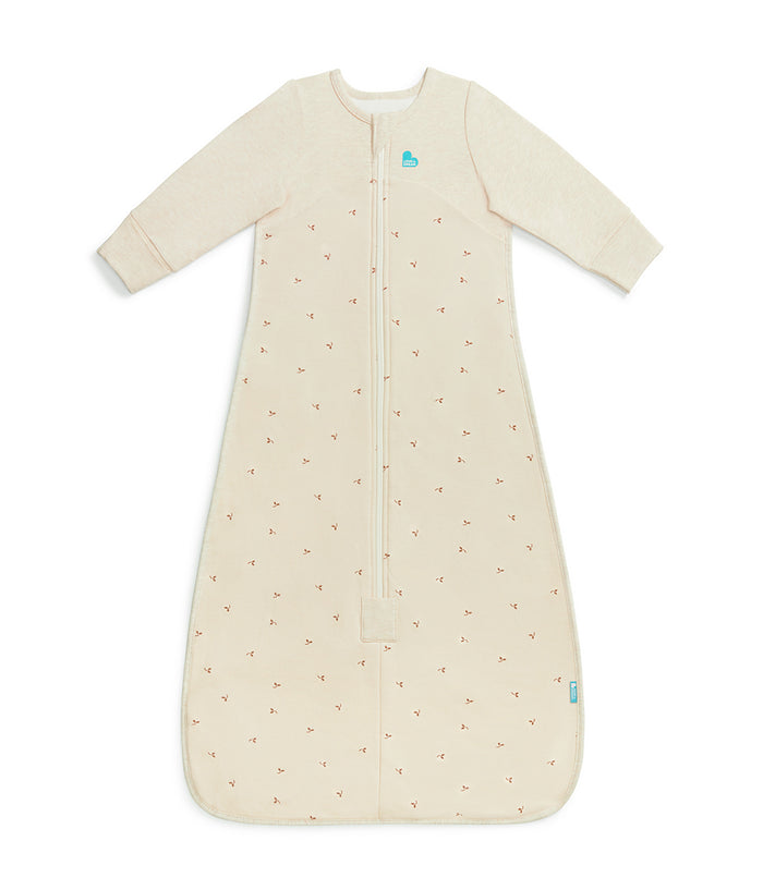 Sleep Suit & Bag Bundle | 1.5 TOG | Oatmeal Twigs | Olive Twigs