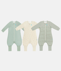 Sleep Suit Bundle | 1.5 | 2.5 TOG | Olive Twigs | Oatmeal Twigs | Olive Bees
