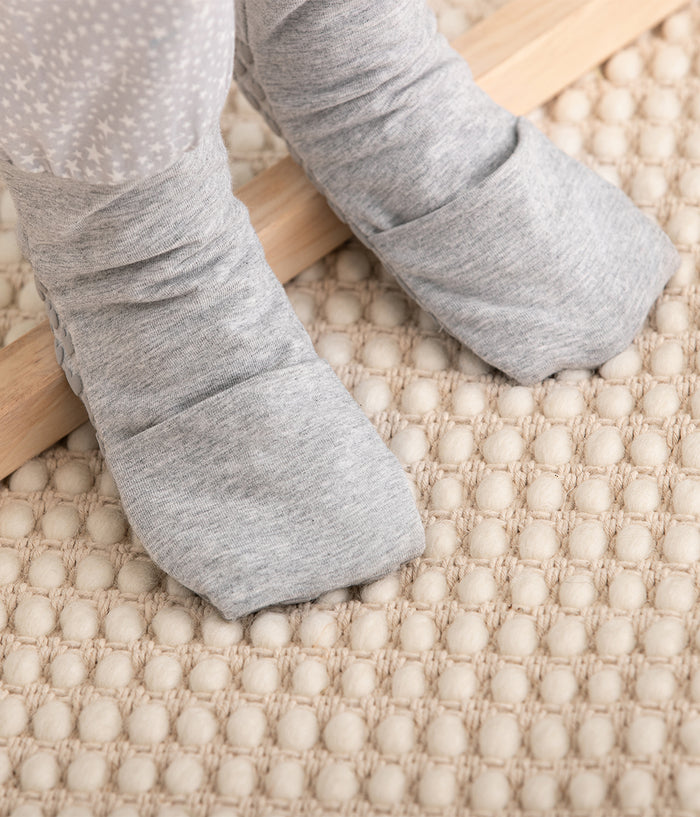Sleep Suit Long Sleeve 1.0 TOG Cotton Grey Stardust