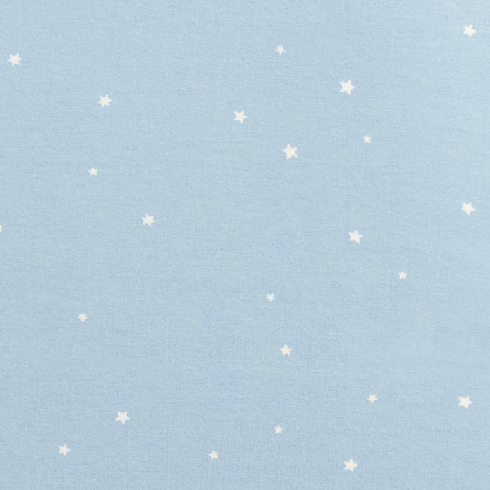Sleep Suit Long Sleeve 1.0 TOG Cotton Powder Blue Twinkle