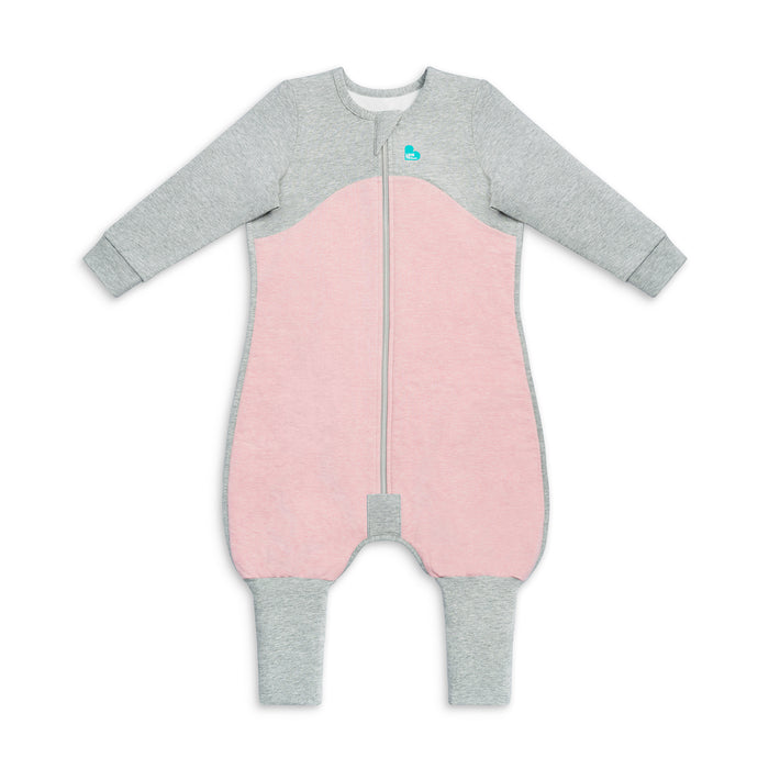 Sleep Suit Long Sleeve 1.0 TOG Organic Cotton Rose