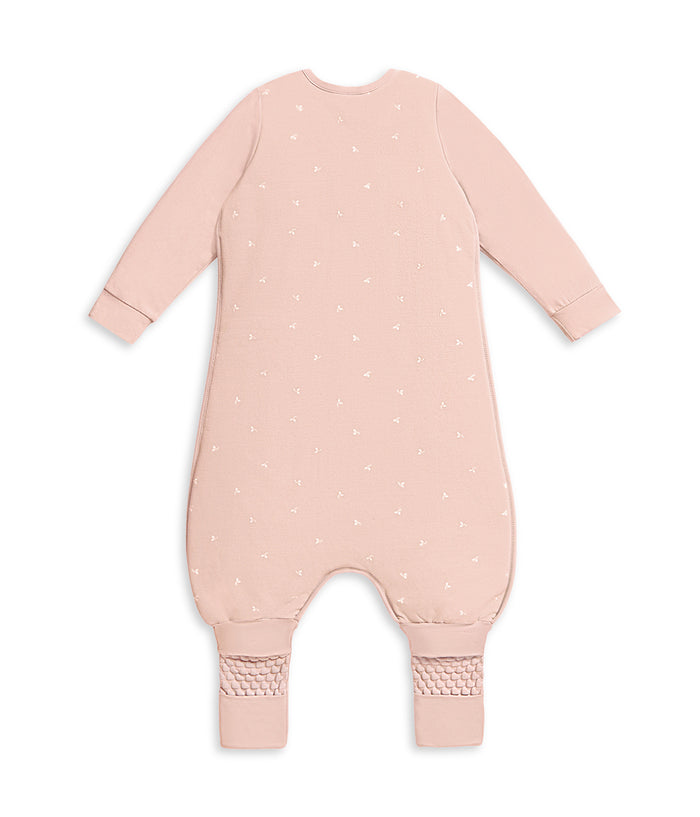 Sleep Suit Long Sleeve 1.5 TOG Cotton Fleece Blush Twigs