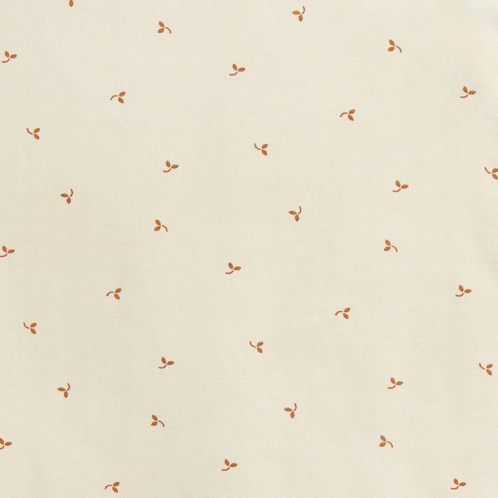 Sleep Suit Long Sleeve 1.5 TOG Cotton Oatmeal Twigs