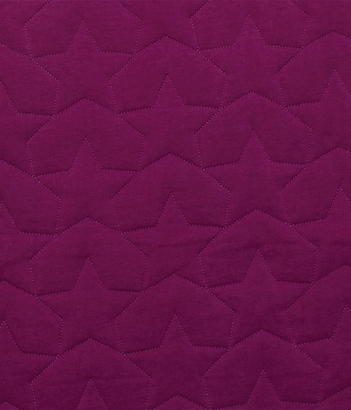 Sleep Suit Long Sleeve 2.5 TOG Quilted Cotton Plum Starturn Quilted