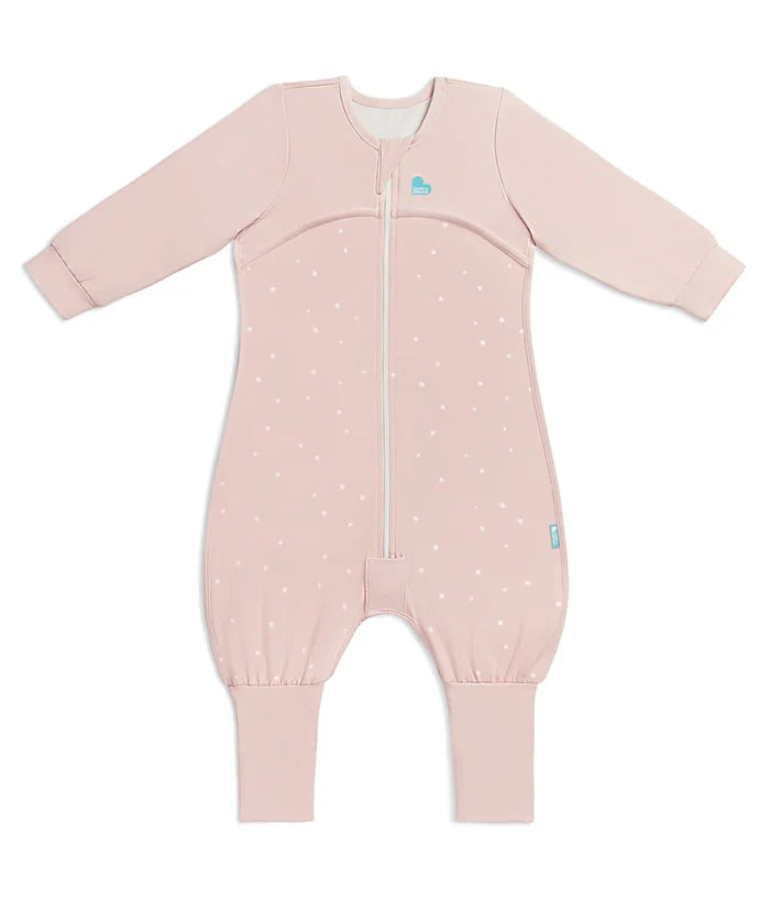 Sleep Suit & Romper Bundle | 1.0 TOG | Bamboo | Pink Twinkle | Blush Cherries