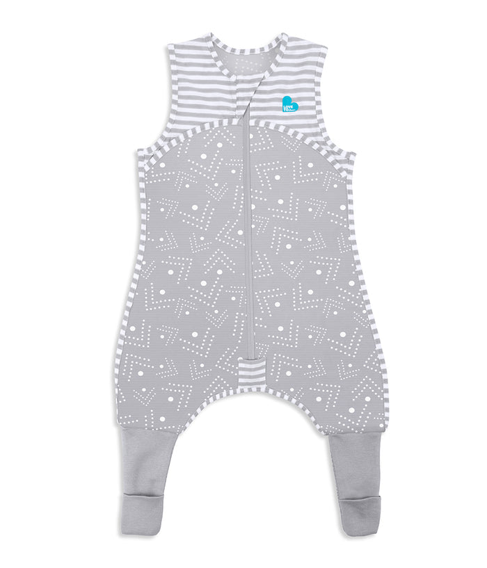 Sleep Suit Sleeveless 0.2 TOG Cotton Grey