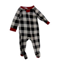 Sleeper: Blk/wte Plaid