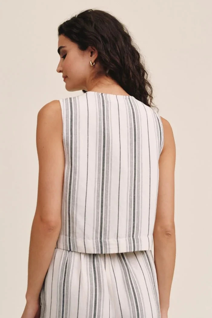 Sleeveless Button Front Top Shirts & Tops Bella Dahl