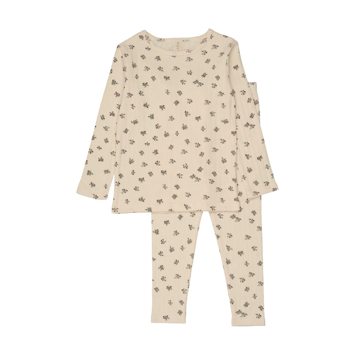 Springtime Chic Long Sleeve Pajamas