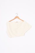 St Agni Womens Cream Top Size S
