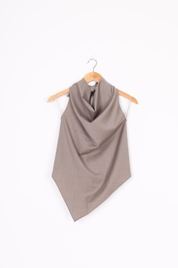 St Agni Womens Grey Top Size S