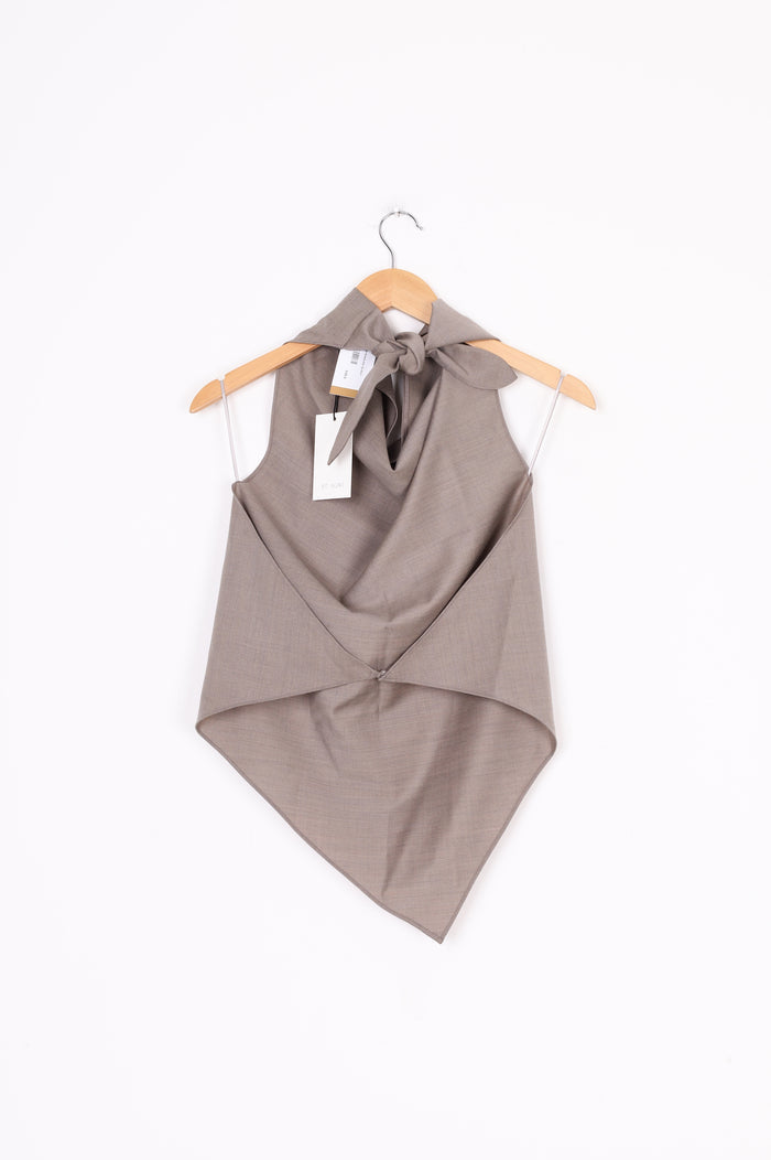 St Agni Womens Grey Top Size S