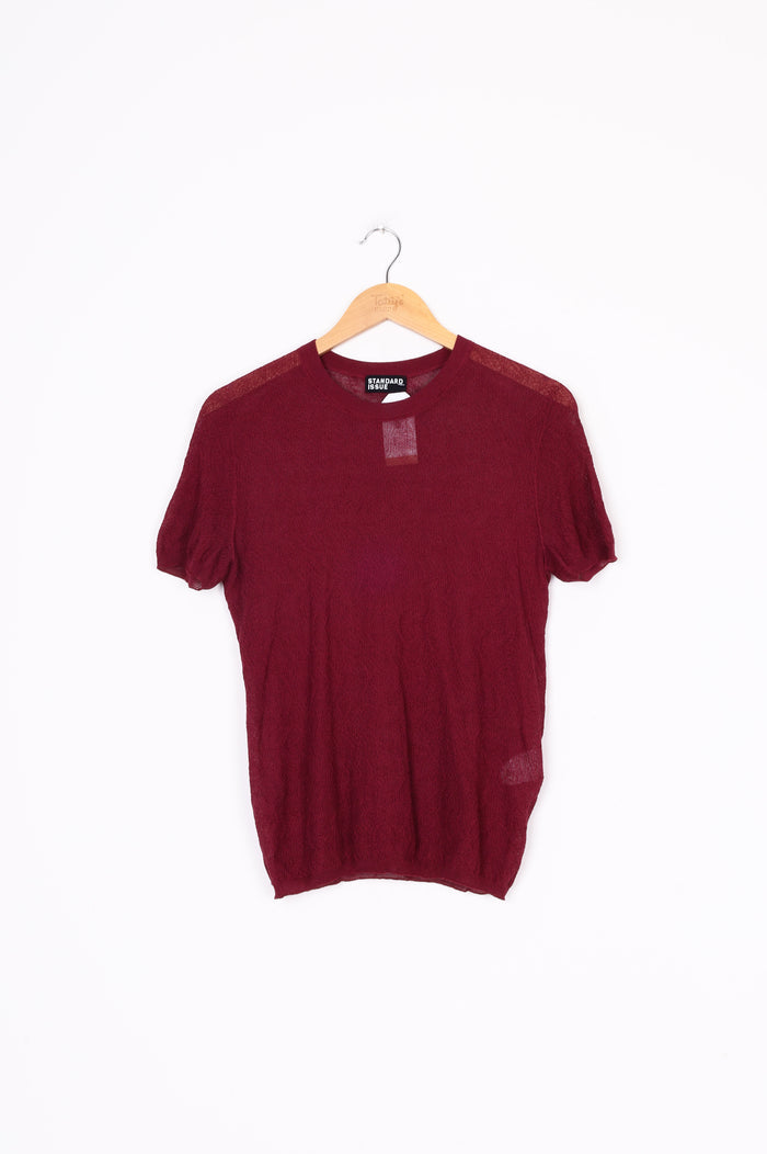 Standard Issue Womens Red Top Size S